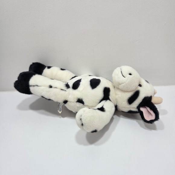 Build A Bear Holstein Cow Black White Retired Vintage 18" Plush Stuffed Animal - Picture 2 of 10